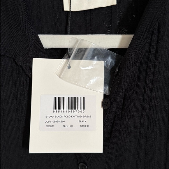 DISSH Black Long Sleeve Maxi Dress - Picture 3 of 4